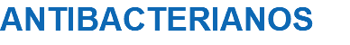 ANTIBACTERIANOS