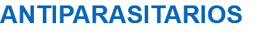 ANTIPARASITARIOS